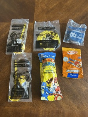 Lot of 6 Wacky Pack Sonic Different Packs - Rock em Sock em, Arrow Wizard Sealed