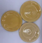 Fiesta Sunflower Yellow 10.5" Dinner Plates Set of 3 - Homer Laughlin Fiestaware