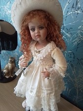 By Jan Mclean...beautiful NELLIE Vinyl And Cloth Doll.