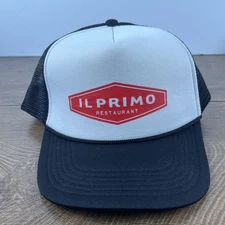 IL Primo Restaurant Hat Snapback Hat White Adjustable Hat Adult Fit White Hat