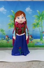 Costume mascotte FROZEN olaf elsa anna per festa carnevale adulto vestito fantasia