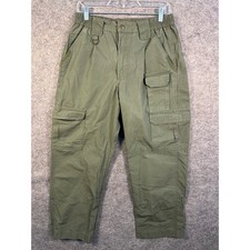 Propper Tactical Cargo Pants Mens 32/34 Olive Green Ripstop Utility Trousers