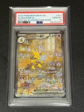 Alakazam ex 201/165 Sv: Scarlet & Violet 151 Holo PSA 10