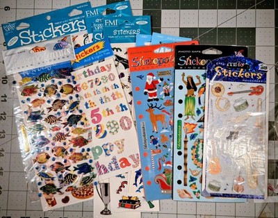 Junk Journal sticker lot 