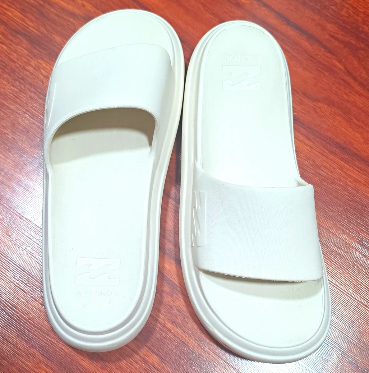 Slide White Rubber Sandals for Men for sale | eBay