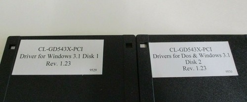 Driver Disks for Dos and Windows 3.1 - Two 3.5 Inch Disks - Software - 1990s - 第 3/7 張圖片