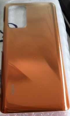 Xiaomi Redmi Note 10 Pro Back Glass Housing Battery Cover Rear Gold OEM QTY 30