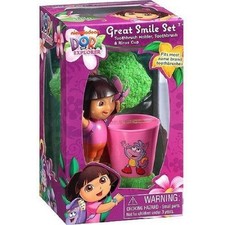 Dora the Explorer Toothbrush Holder Set