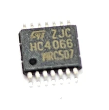 2pcs M74HC4066T | High Speed CMOS QUAD BILATERAL SWITCH | TSSOP14 | 74HC4066