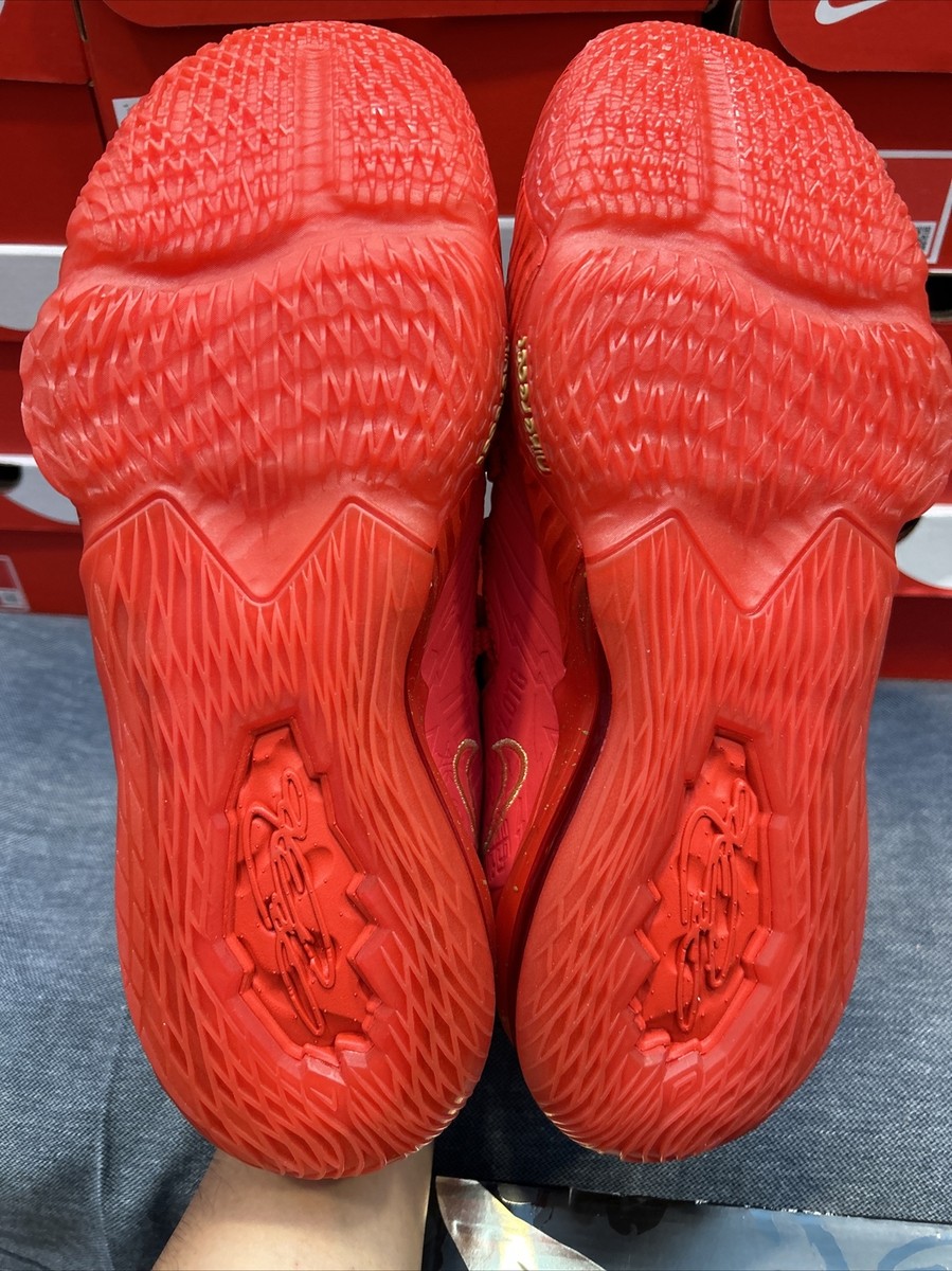 Nike LeBron 17 Low “Titan” University Red - Men's Size 10.5 | eBay