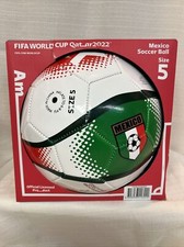 FIFA Qatar 2022 World Cup Mexico Flag Size 5 Soccer Ball