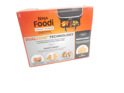 Ninja Foodi 8 qt. Original Dualzone, 2-Basket Air Fryer with 6