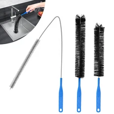 3 PCS Flexible Drain Cleaning Brush set Pipe Unclog Kit for Kitchen Sink Tools