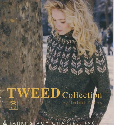 Tweed Collection Tahki Yarns Knitting Pattern Book Fall/Winter 2007 - 15 Designs