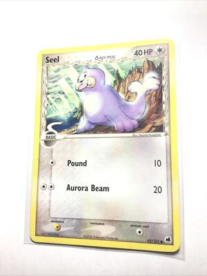 SEEL - 62/101 - EX Dragon Frontiers - Pokemon Card - LP