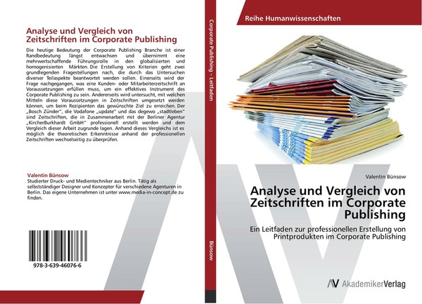 Analyse Und Vergleich Von Zeitschriften Im Corporate Publishing | Buch | 9783639-image