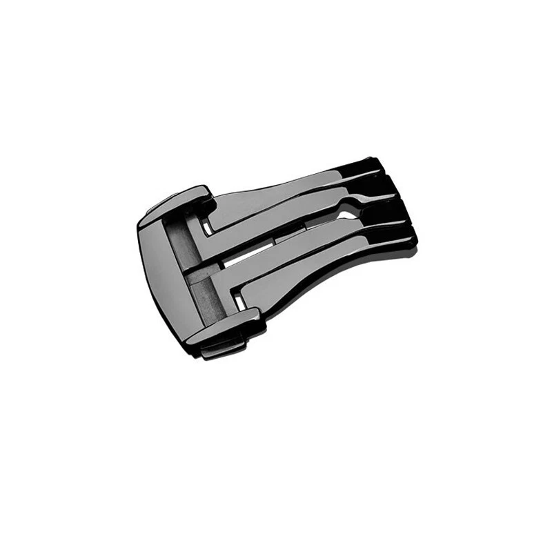 Black DEPLOYMENT CLASP FOR OMEGA STAINLESS STEEL 14MM 20MM eBay