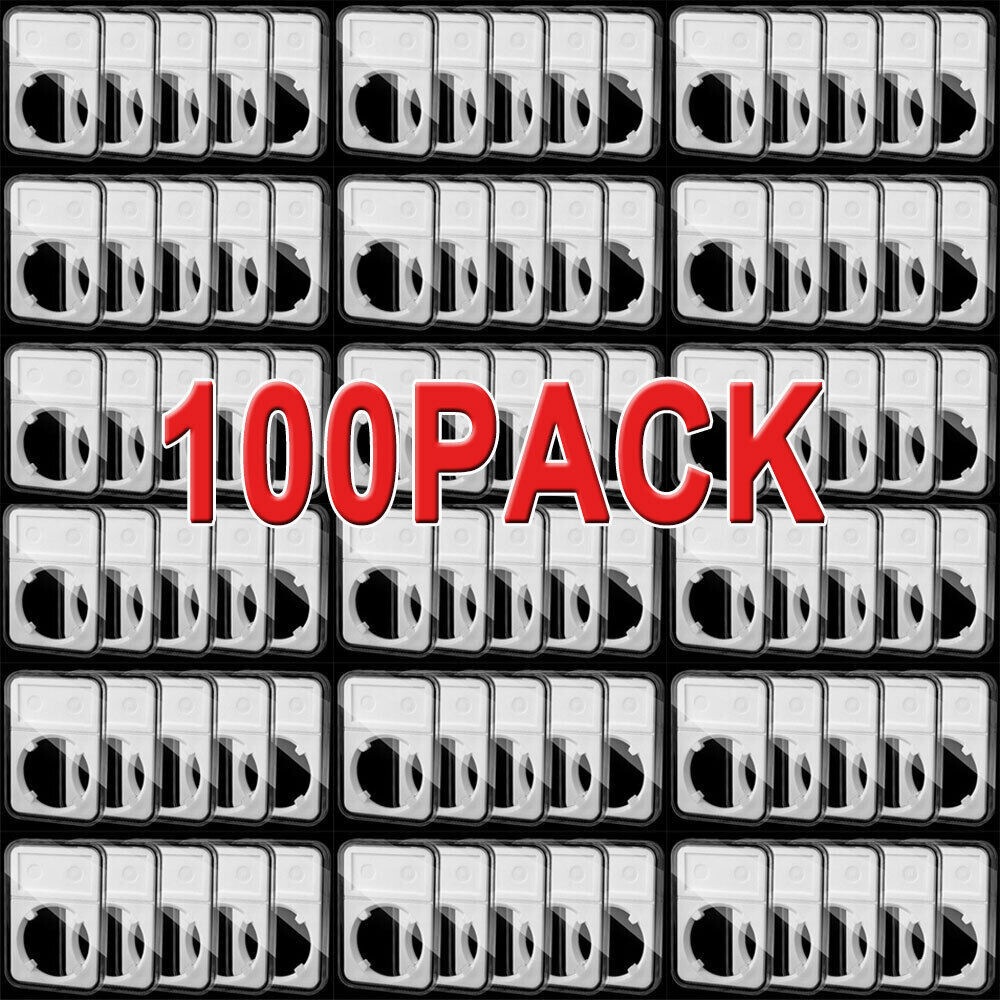 100* 38mm Coin Slab Display Case Storage for MORGAN,PEACE,IKE SILVER DOLLAR USA