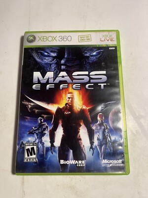 Mass Effect (Microsoft Xbox 360, 2007) *COMPLETE* - *TESTED/WORKING*