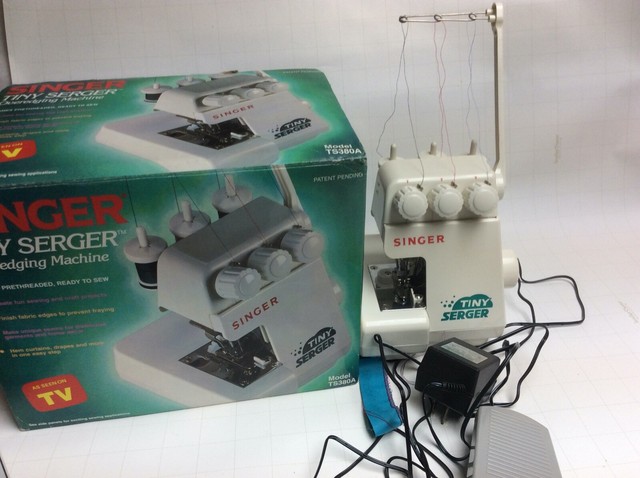 SINGER Tiny Serger Model Ts380 Plus Portable Overedging Machine for