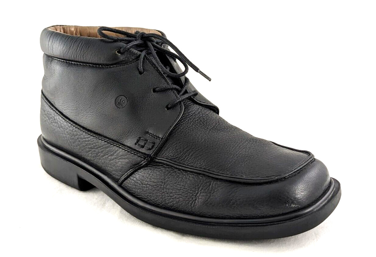 JARKING 16 Hours Mens Deerskin Leather Ankle Boots Bl… - Gem