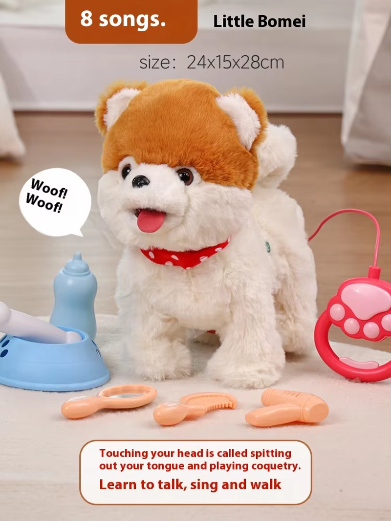 Children'S Gift Plush Toy Licking Dog Intelligent Repeating