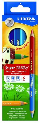 Lyra Buntstifte Super Ferby Duo 6-er 
