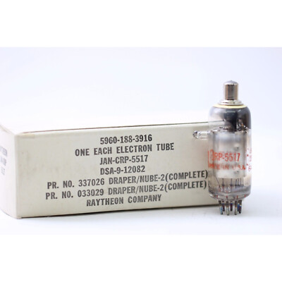 1 X 5517 RAYTHEON TUBE. RC80