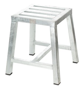 A2 Living Allwetter Garten Hocker Verzinkt Gartenstuhl Gartenmobel Metall Ebay