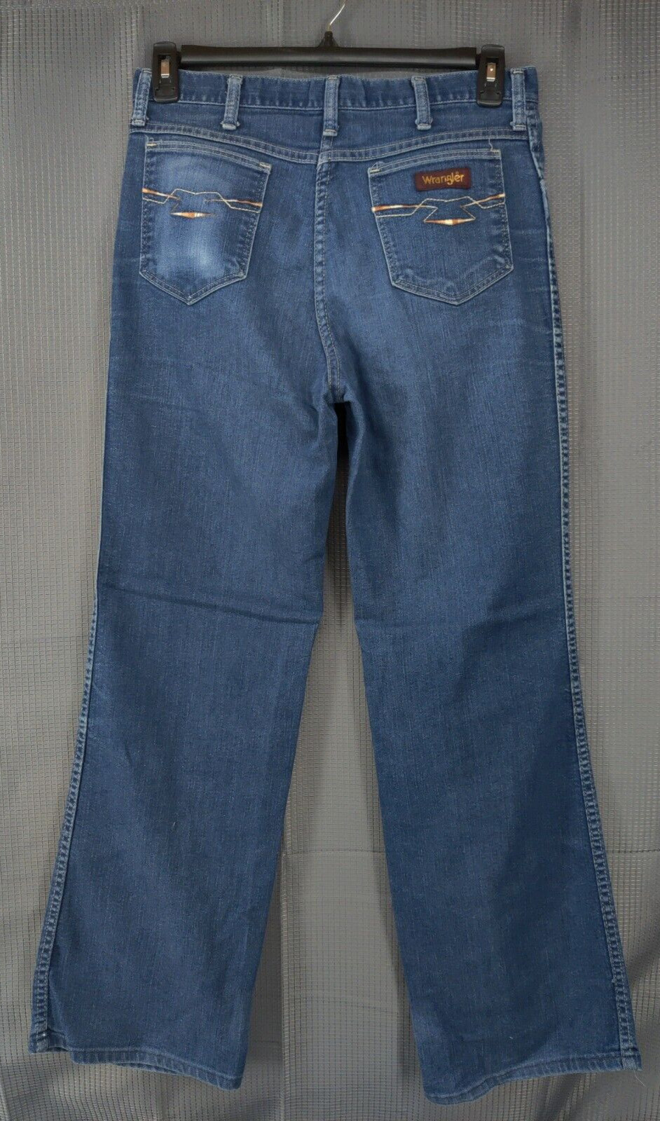 Vintage Wrangler Jeans Men 34 Medium Blue Stretch Den… Gem