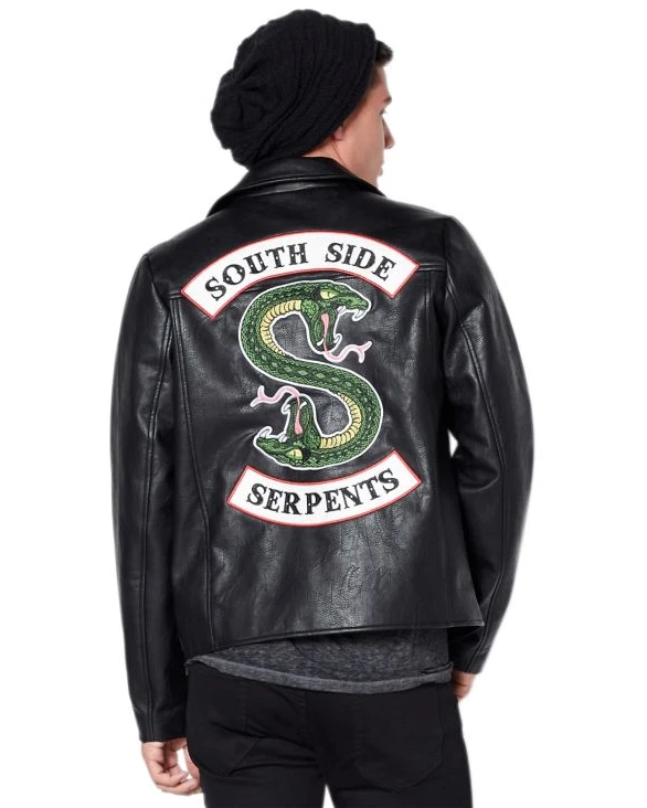 ARCHIE RIVERDALE SOUTH SIDE SERPENTS JACKET HALLOWEEN COSPLAY COSTUME NEW SZ XL