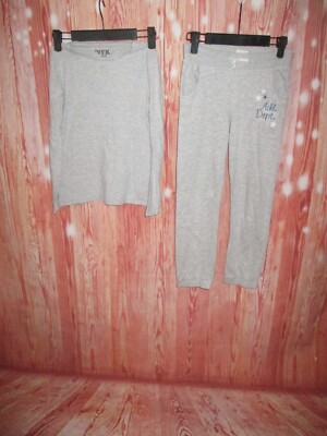Alive Jogger & YFK Langarmshirt grau meliert Grösse 134/140