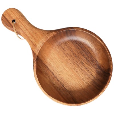 Useful Practical Wood Table Kitchen Home Wooden Salad Bowl Kitchen Serving