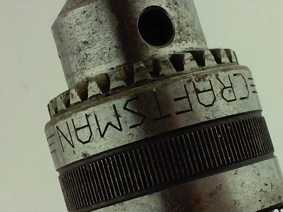 Black & Decker 1/4 HP Industrial Rated Reversible 3/8" Drill wth Craftsman Chuck - Image 3 of 4