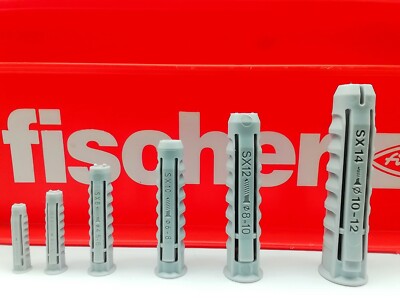 Fischer SX plus Dübel 5x25 6x30 8x40 10x50 12x60 14x70mm Allzweckdübel