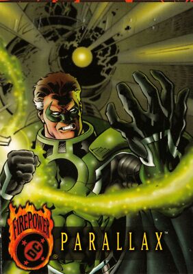 PARALLAX / DC Comics Outburst Firepower (1996) BASE Trading Card #46
