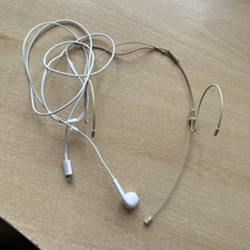 Double Earhook Headset Mic Headworn Microphone For Iphone W/ Iphone Connector