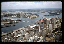 1987 Slide Aerial View Darling Harbor Buildings Sydney Australia #4134
