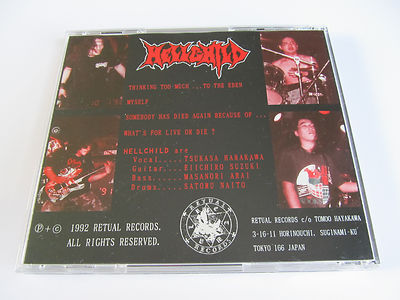 HELLCHILD To The Eden CD 1992 MEGA RARE OOP DEATH ORIGINAL 1st