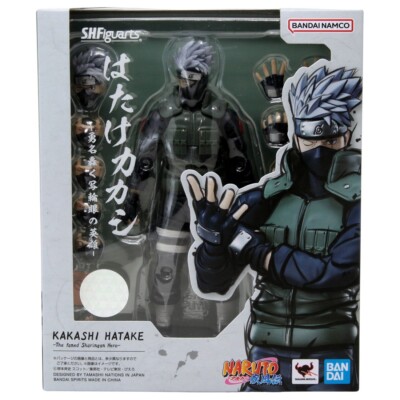 Bandai S.H.Figuarts Naruto Shippuden Kakashi Hatake The Famed Sharingan Hero Fig