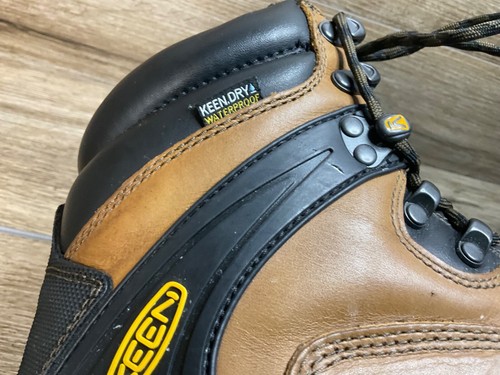 Sale! Men’s size 9D KEEN Louisville 6" Waterproof BOOTS (Steel Toe) - Picture 11 of 11