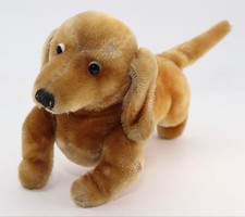 Vintage Steiff-style Dachshund Plush Dog USA