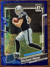 2023 Donruss Optic Michael Mayer RC Blue Glitter Prizm Rated Rookie #260 SP