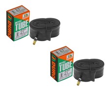 2 - BIKE BICYCLE INNER TUBES 27.5 X 1.95/2.125 48MM STANDARD SCHRADER VALVE