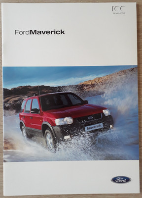 Ford Maverick XLT 4x4 Prospekt 2003 - 2.0i 16V 3.0i V6