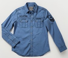 Affliction Black Premium Blue Button Up Shirt Men  s Large Live Fast