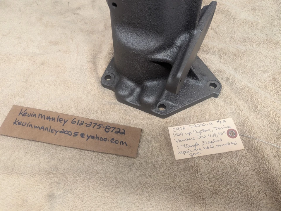 Ford C9OR-7A040-A Cyclone, Torino, Ranchero 302.428.429 17 pulgadas de largo 31 estrías Foto 4 de 4