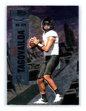 2022 SkyBox Metal Universe Champions Football #079 Taulia Tagovailoa Maryland