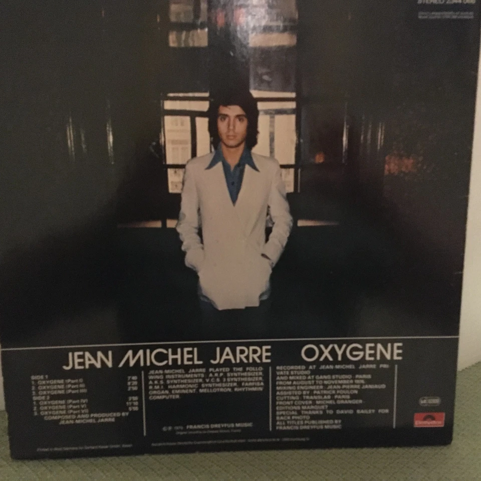 Jean Michel Jarre LP Oxygene - Image 2 of 4