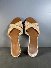 Zara Trafaluc Women’s String Flip Flops Brown Women Size 38